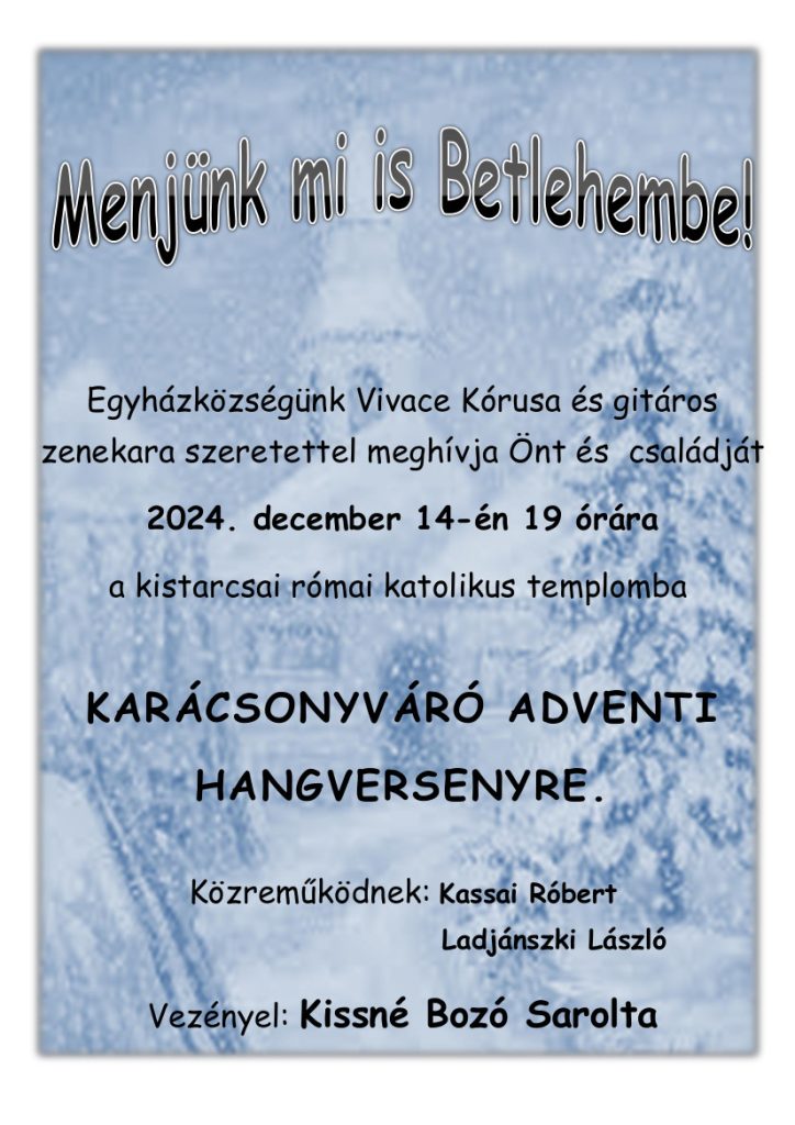 Adventi koncert - Vivace kórus